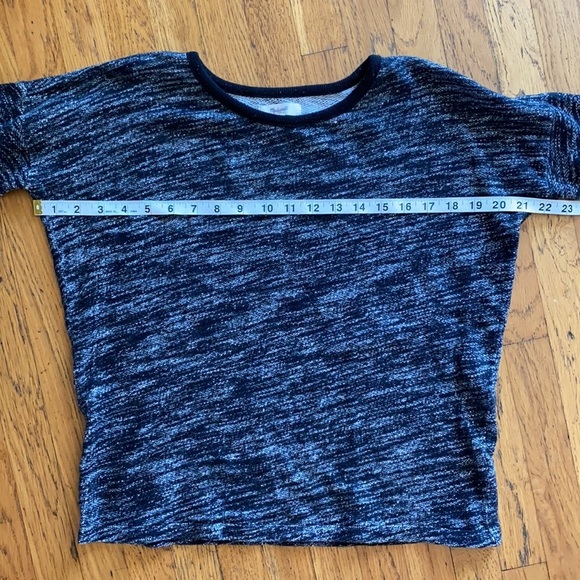 Madewell Marble Black/White Pullover Sweater Size xs - Picture 9 of 12